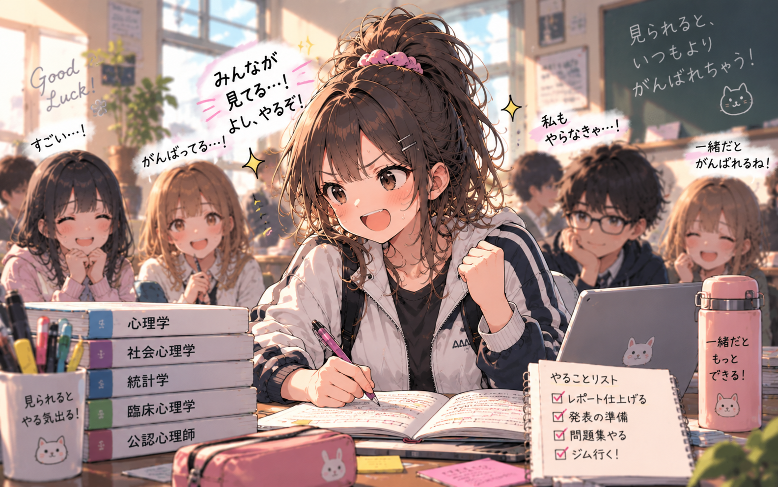「社会的促進」とは？人前だとパフォーマンスが上がる心理
